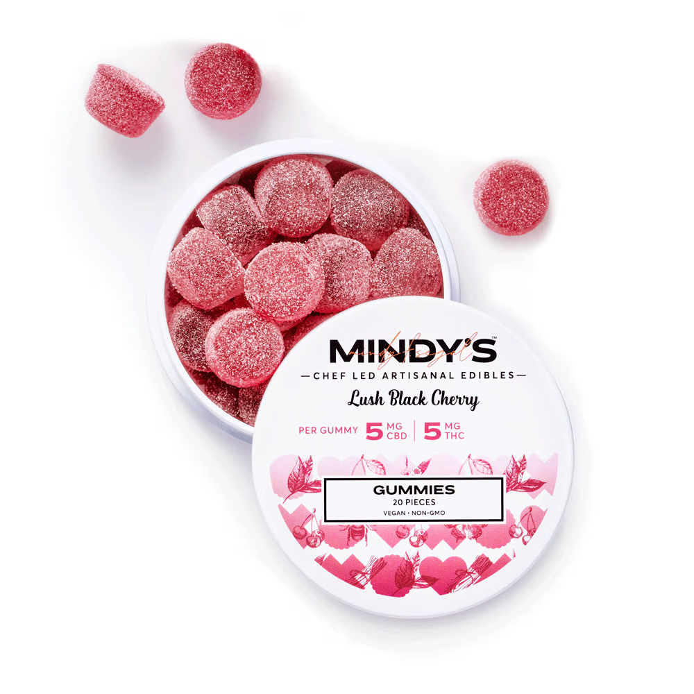 1:1 Lush Black Cherry [20pk] (100mg CBD/100mg THC)