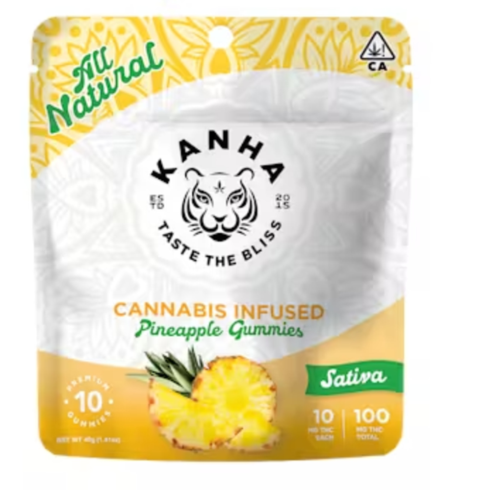 Pineapple - Sativa [10pk] (100mg)