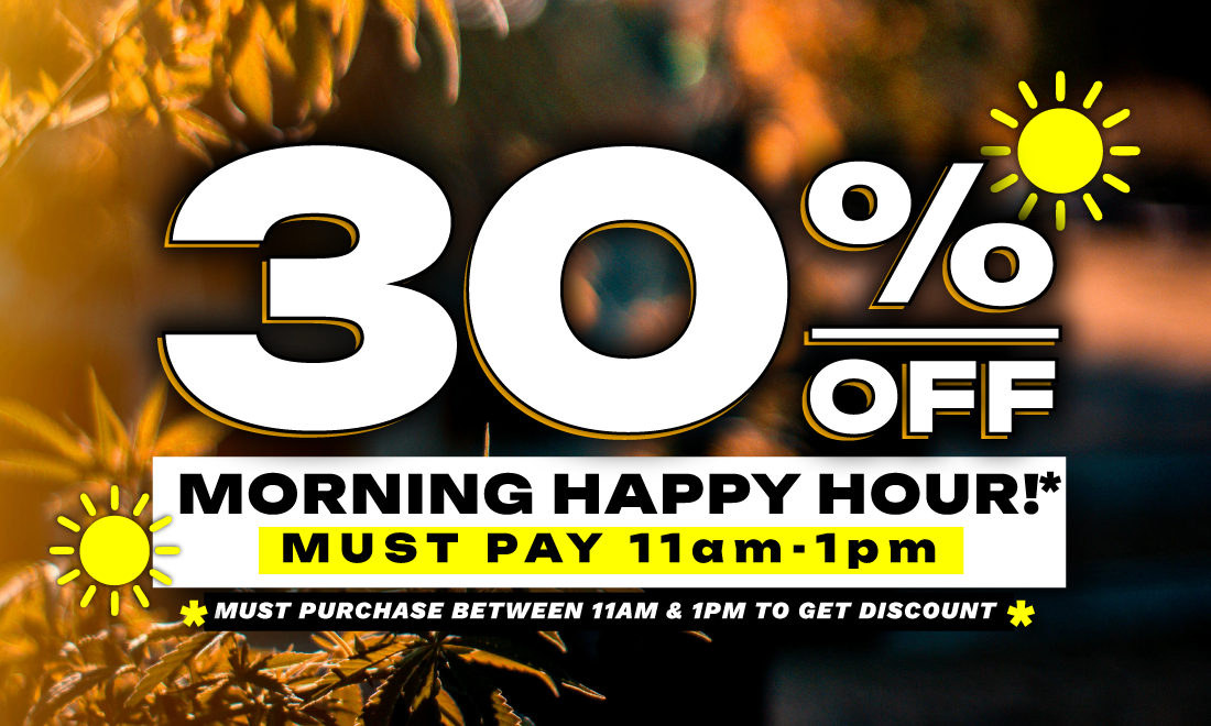 30% OFF 11am-1pm ☀ HAPPY HOUR! special photo