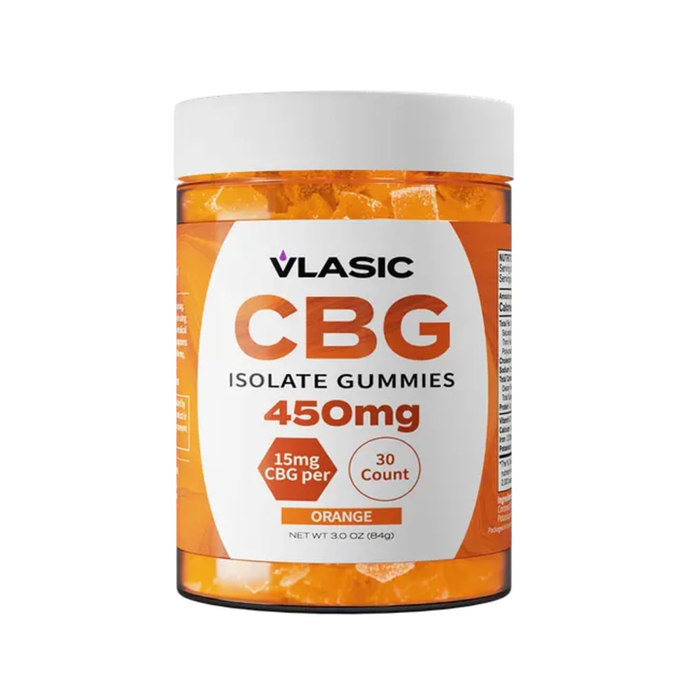 CBG Orange Isolate Mood Gummies [30pk] (450mg)