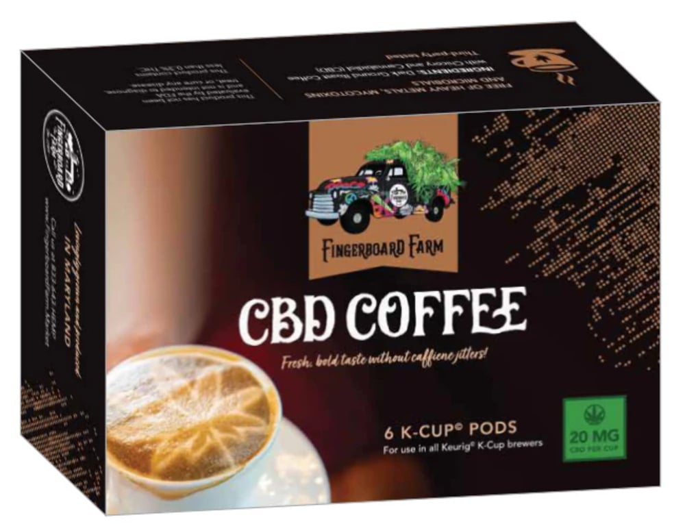 CBD Coffee Pods [6pk] (120mg)