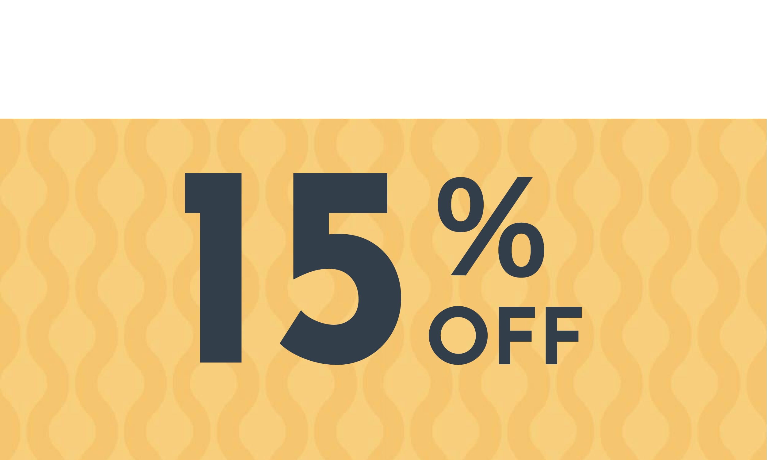 15% Off Storewide
