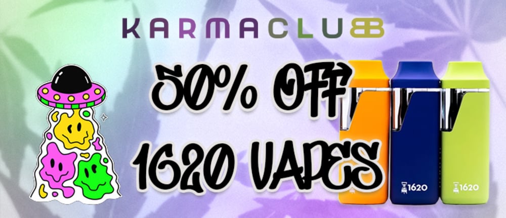 50% Off 1620 Vapes special