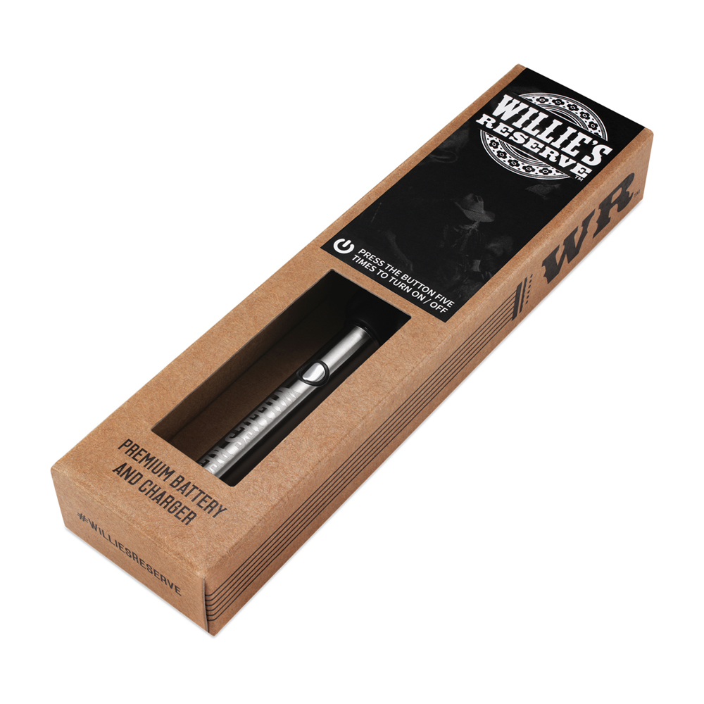 Battery and Charger Willie's Reserve Portable Vaporizer Jane