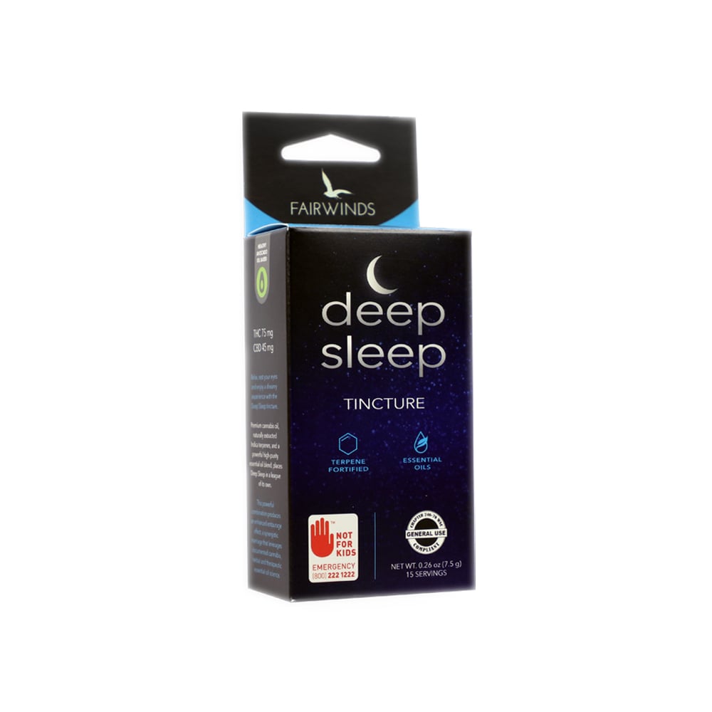 Deep Sleep (45mg CBD/75mg THC) Fairwinds Essential Series Tincture