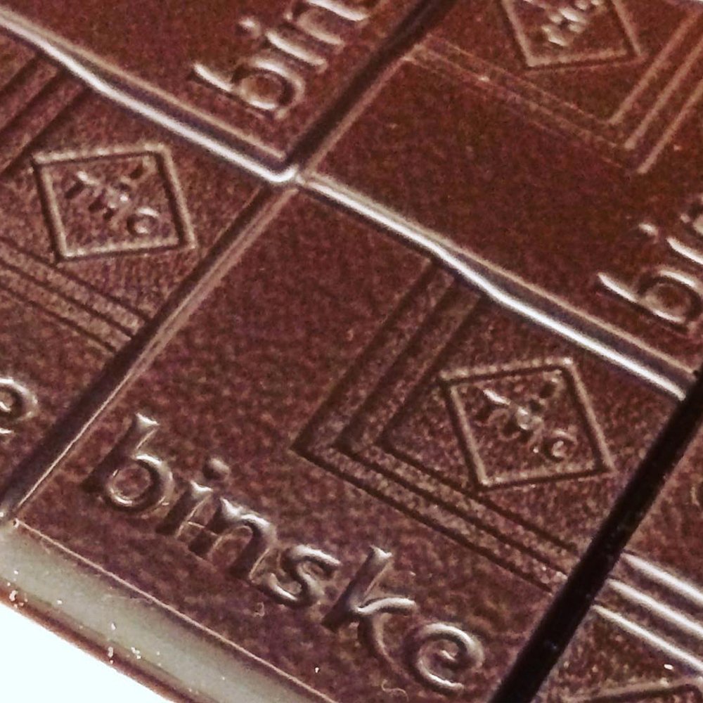 Dark Chocolate Almond Binske Dark Chocolate Bar Jane