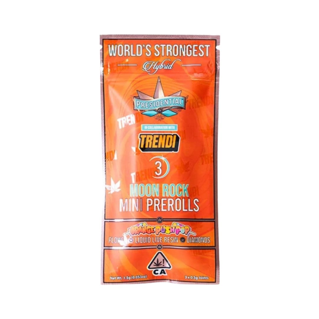 Orange Push Pop