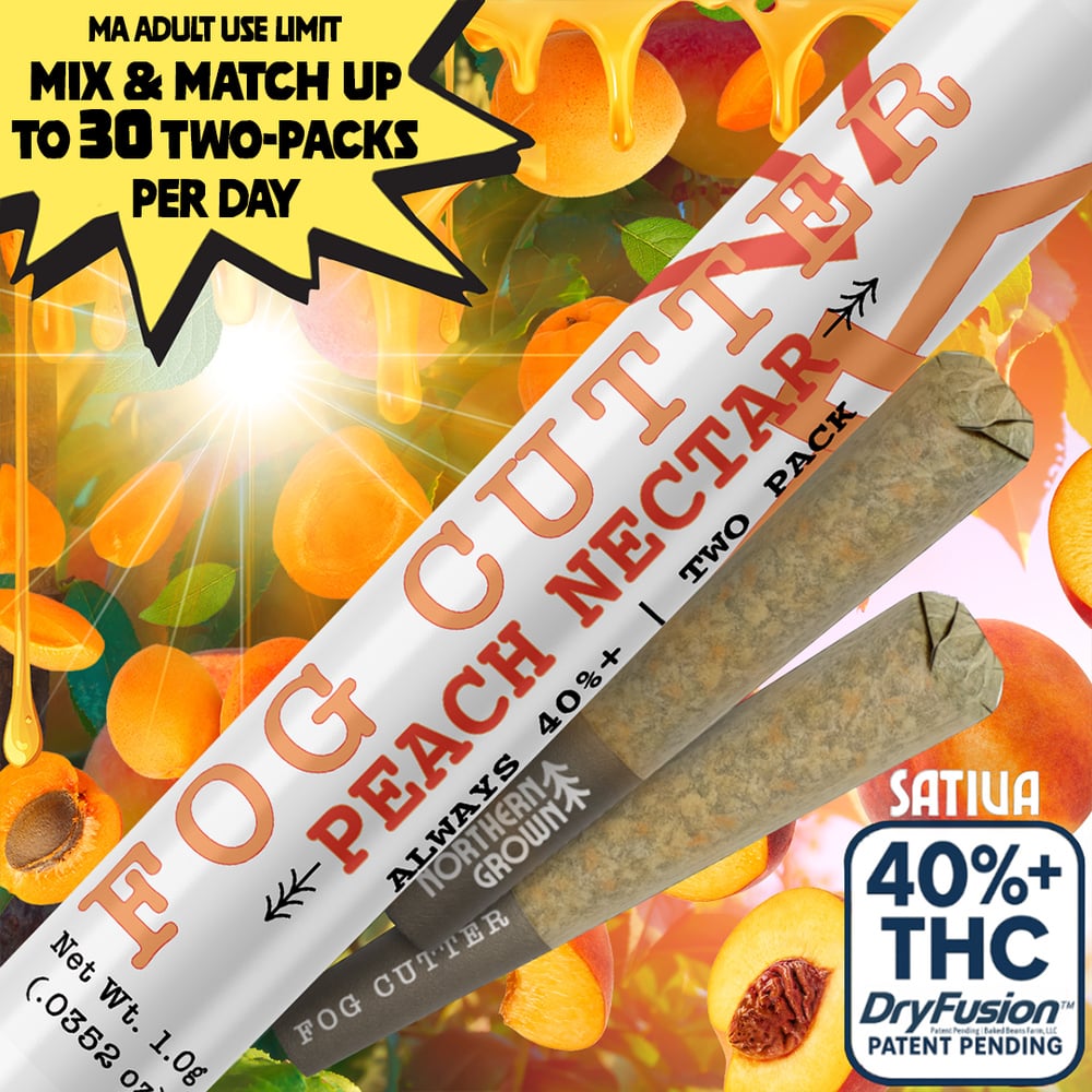 Fog Cutter - Peach Nectar Infused Hydro Pre-Roll 0.5g 2pk (1g)