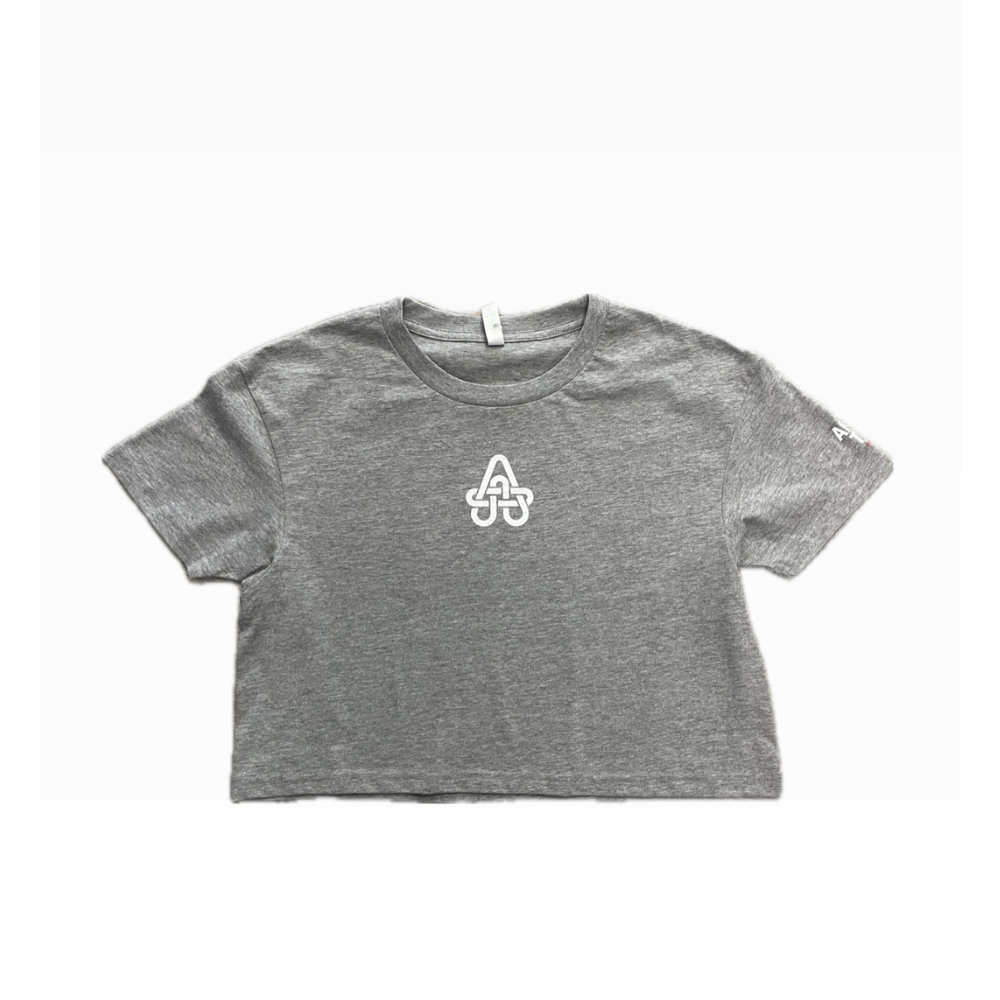 Heather Grey Crop Top