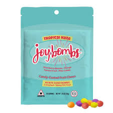 Joy Bombs Tropical Haze - 100mg THC (40pk / 2.5mg THC ea)