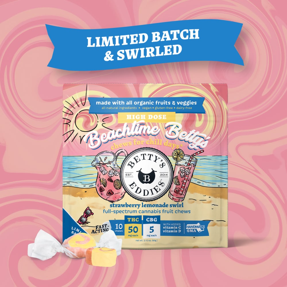 Betty's Eddies - Strawberry Lemonade Chews (500mg)