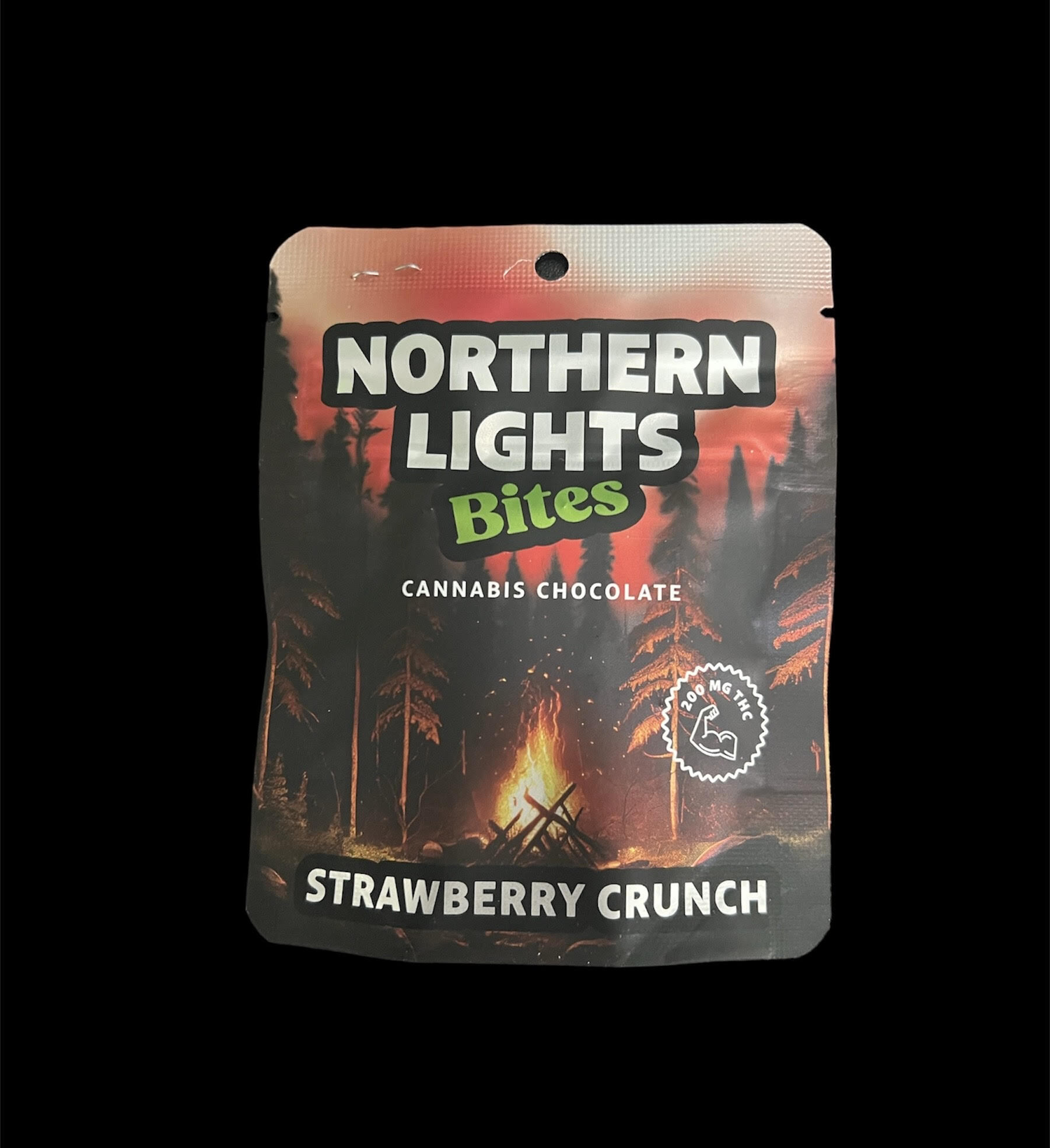 Strawberry Crunch Chocolate Bites (200mg)
