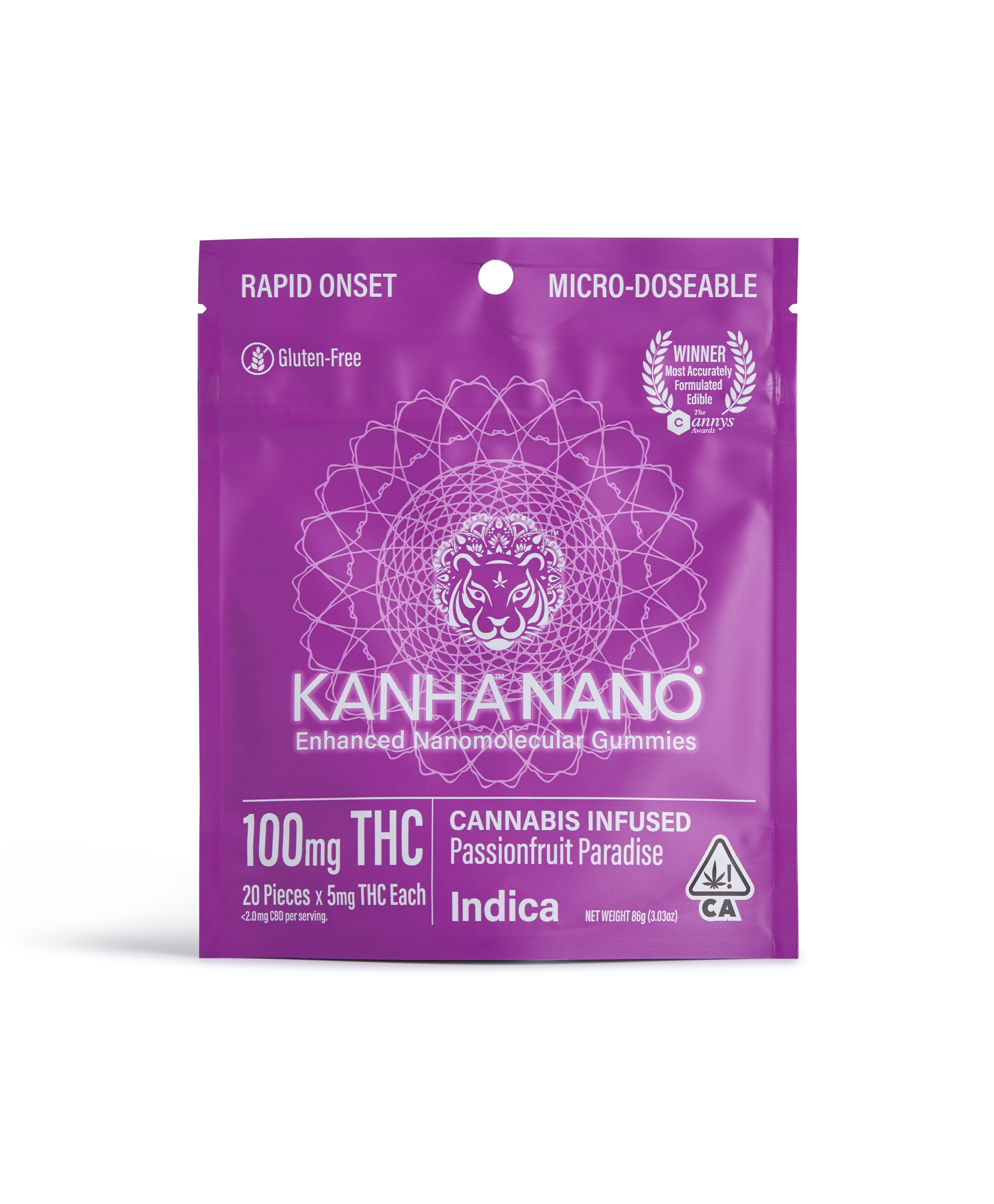 Passionfruit Paradise - Indica [20pk] (100mg)