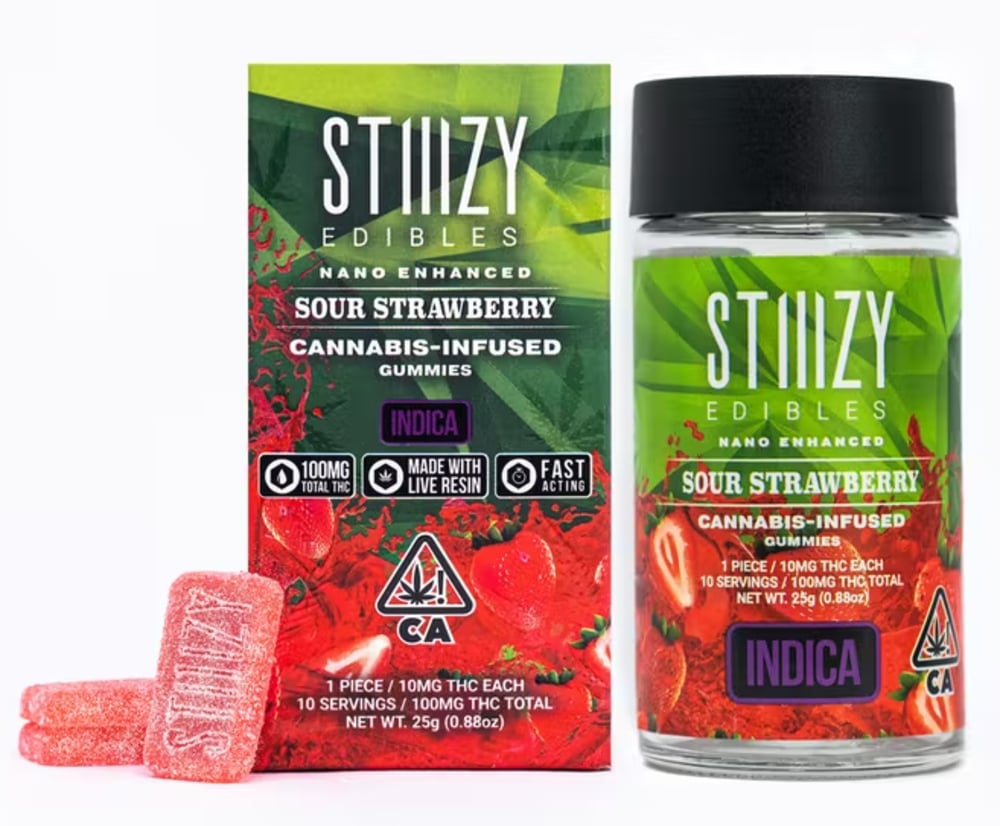 Sour Strawberry [10pk] (100mg)