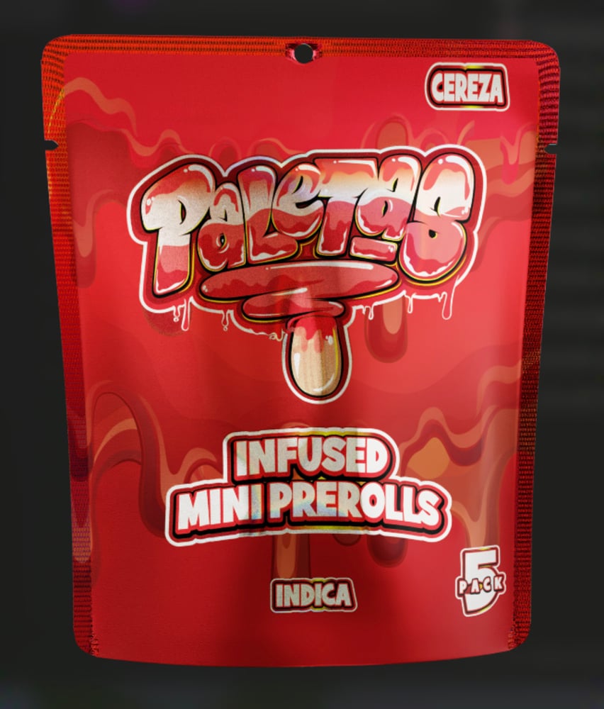 Paleta Infused Pre-Rolls Cereza (I) 4g 5pk