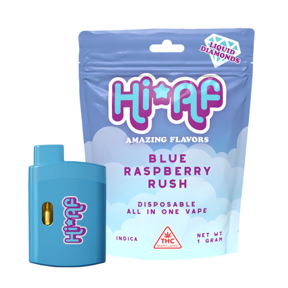 Blue Raspberry Rush [1000mg]