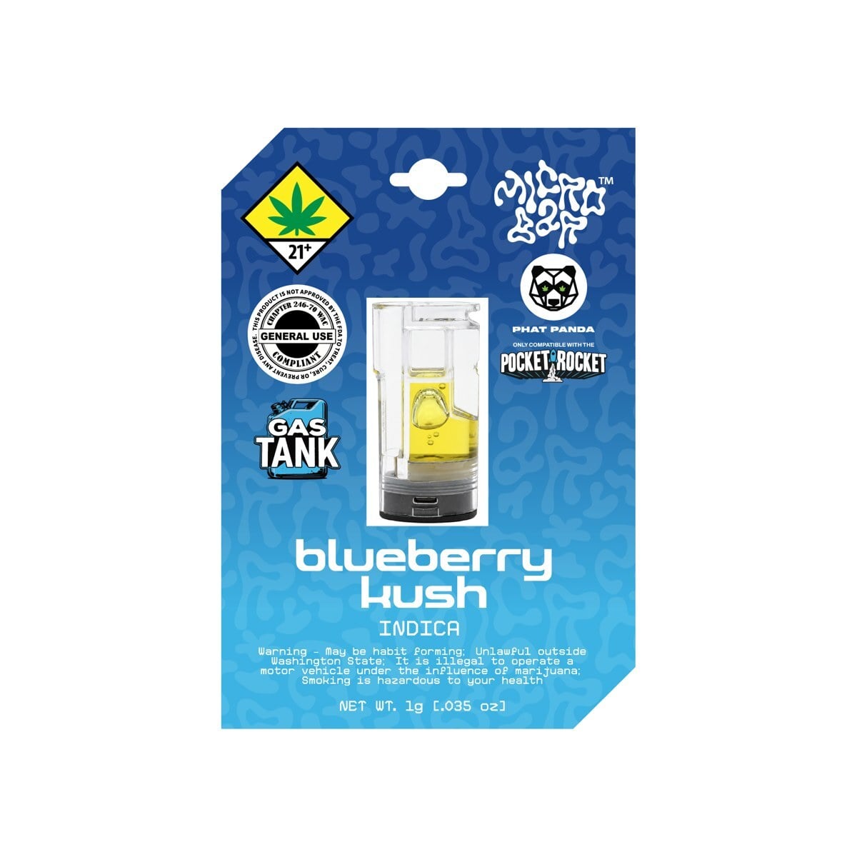 Blueberry Kush - MicroBar x Phat Panda