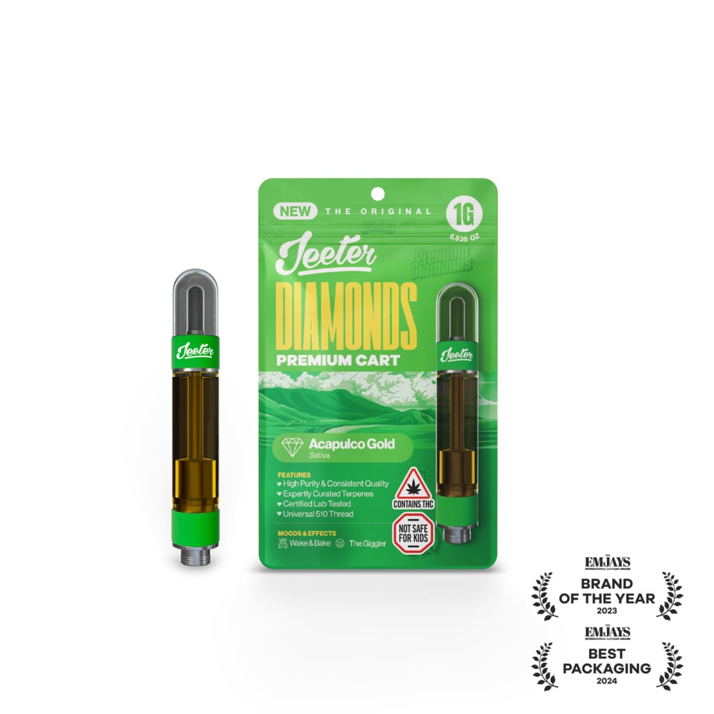 Jeeter  Acapulco Gold (S) Diamonds Cartridge