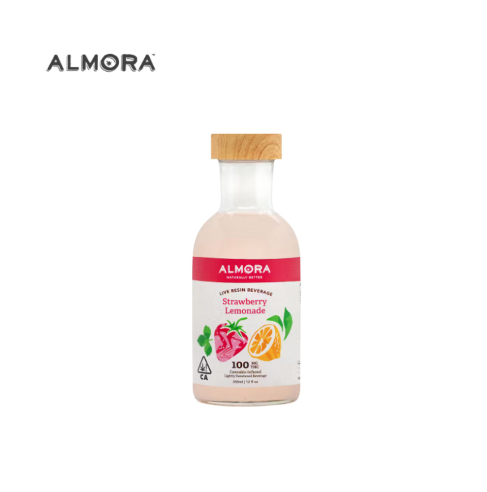 STRAWBERRY LEMONADE 100MG LIVE RESIN 12OZ BEVERAGE