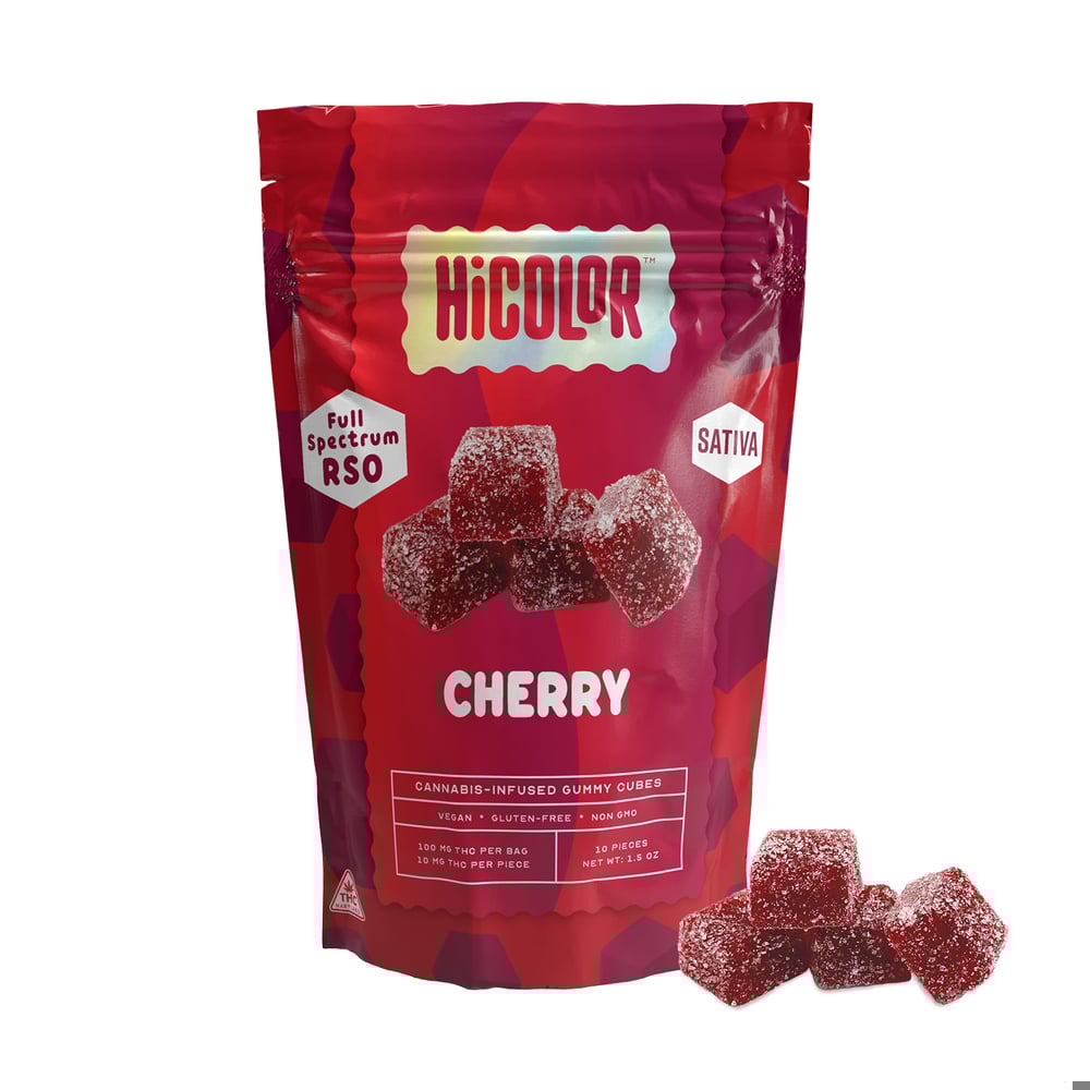 Cherry RSO Gummies [10pk] (100mg)