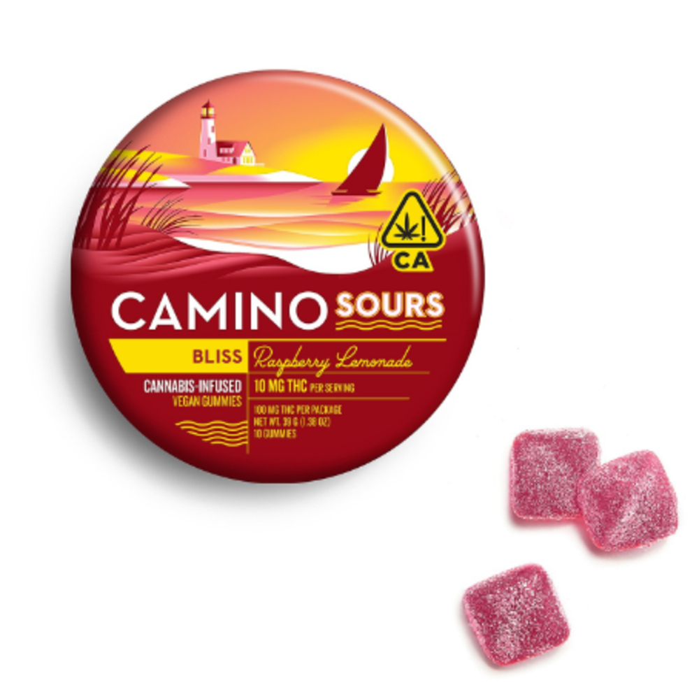 'Bliss' Raspberry Lemonade [10pk] (100mg THC)