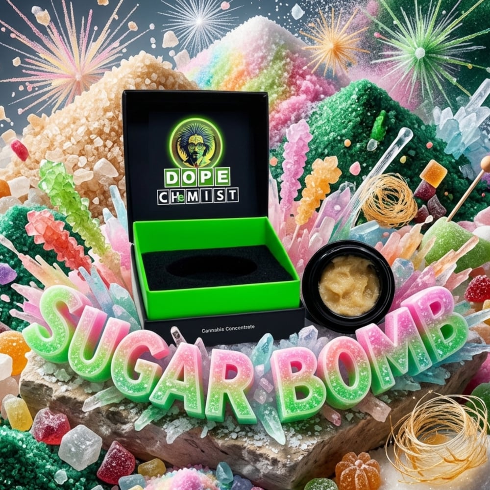 Dope Chemist  Sugar Bomb Live Hash Rosin