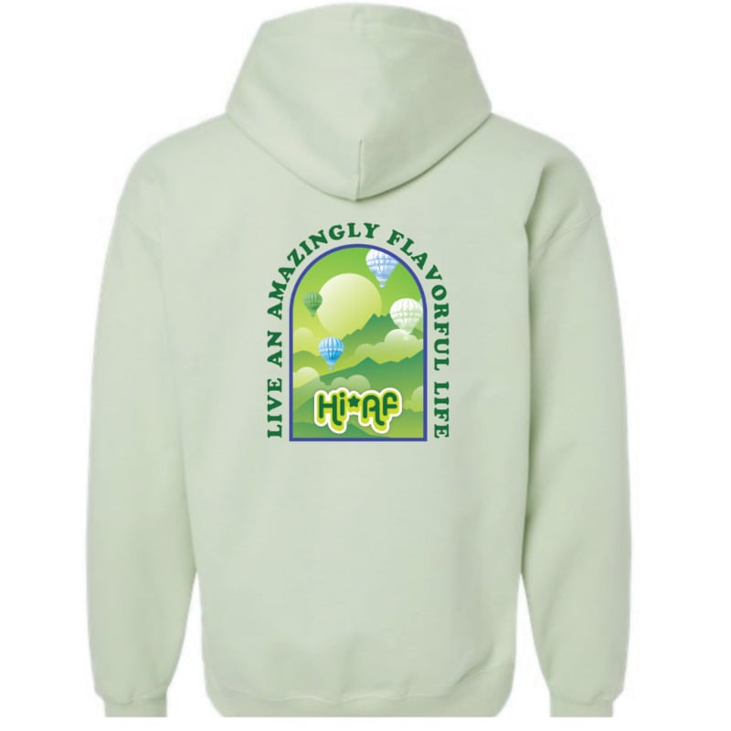Live Hi*AF Pistachio Green Hoodie - Medium