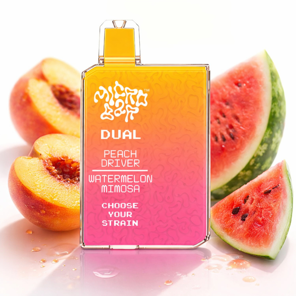 Peach Driver (Indica) | Watermelon Mimosa (Sativa) [1000mg]