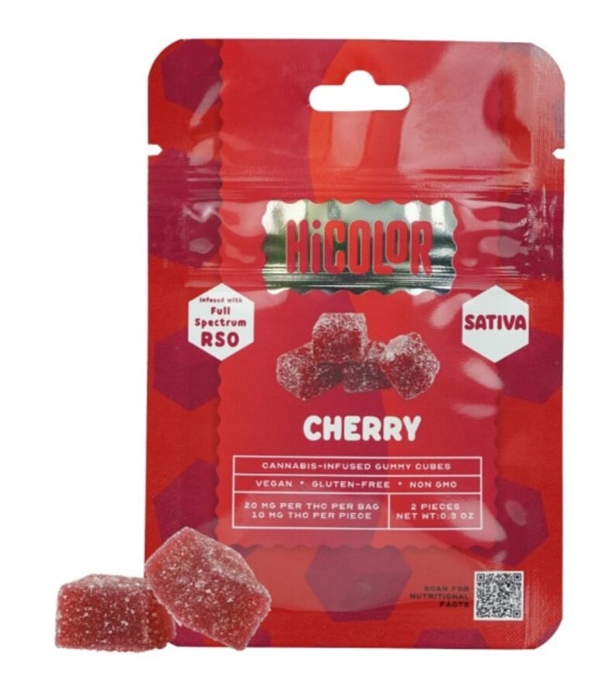 Cherry MINI RSO Gummies [2pk] (20mg)