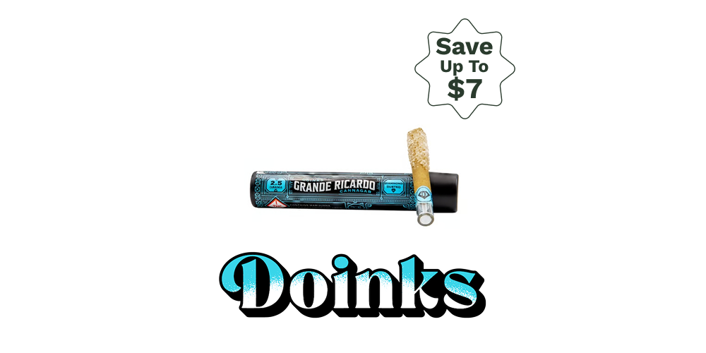 May: BOGO 50% Doinks Infused Blunts special