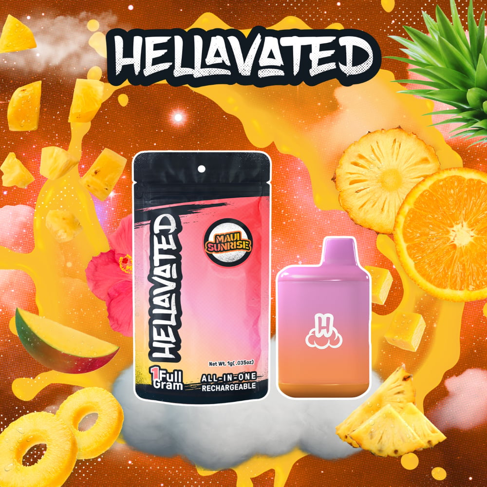 Hellavated - Maui Sunrise Cloud Bar (1g)
