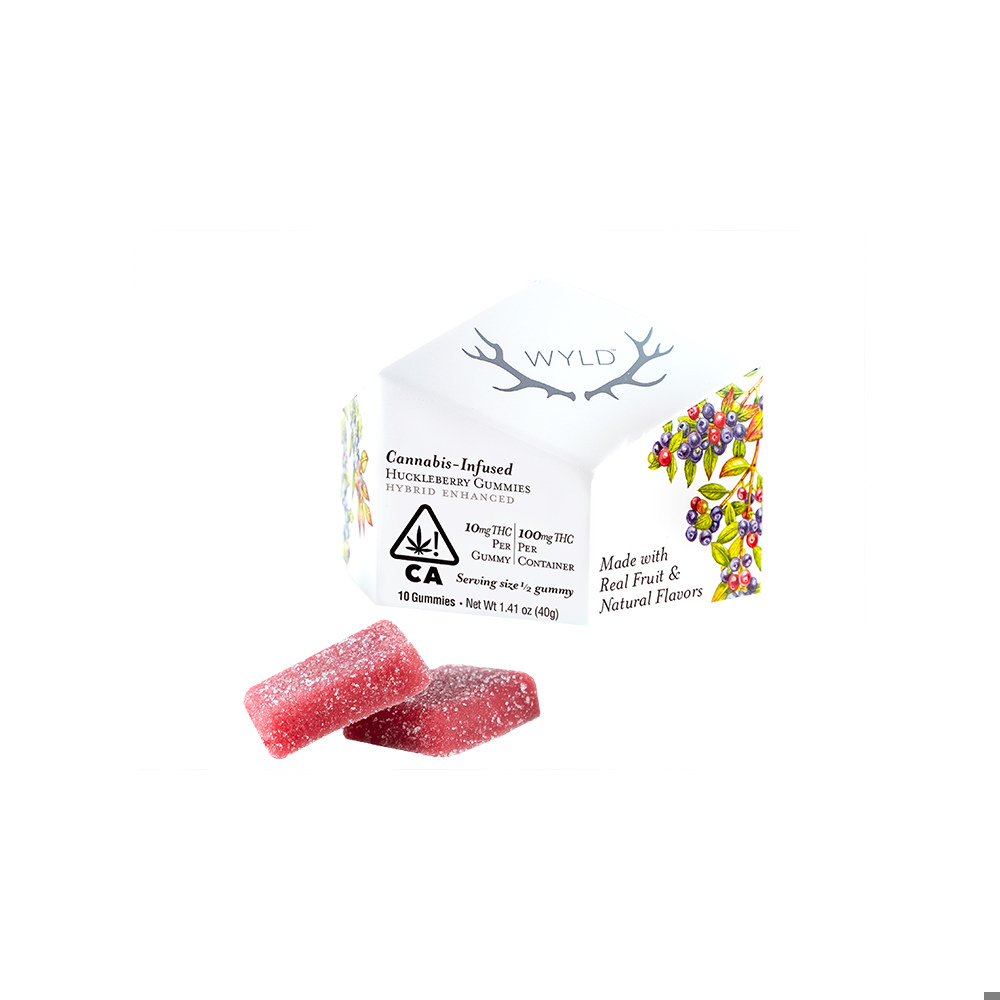 Huckleberry Hybrid Enhanced Gummies | 100mg THC