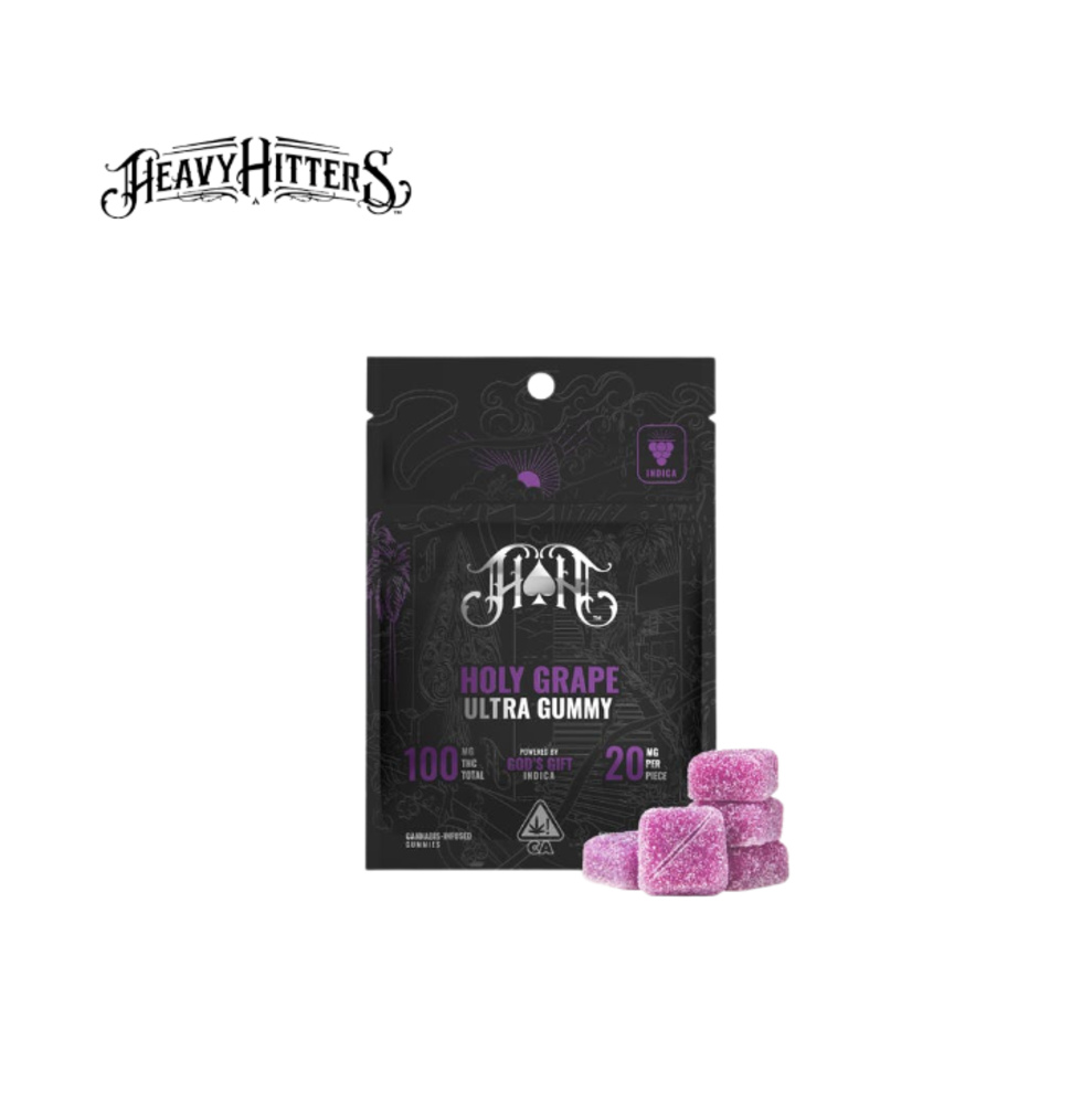 Holy Grape | Indica - Ultra Pure Gummies - 100mg THC