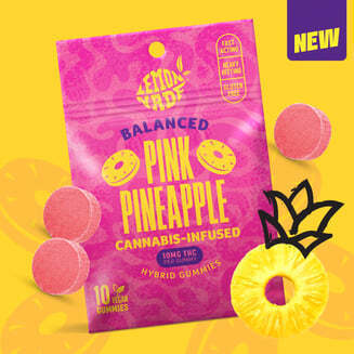 Pink Pineapple Gummies [10pk] (100mg)