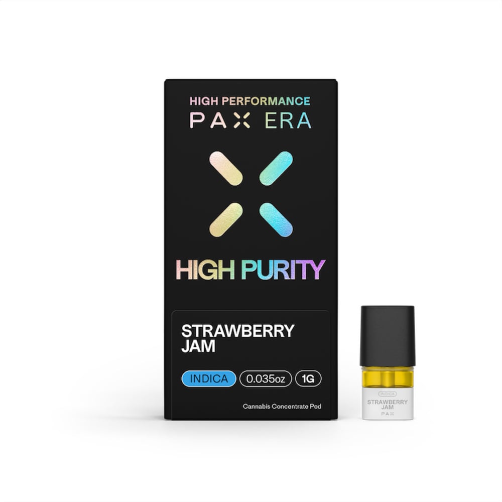 PAX Labs  Strawberry Jam High Purity THC Pod PAX Labs  Strawberry Jam High Purity THC Pod