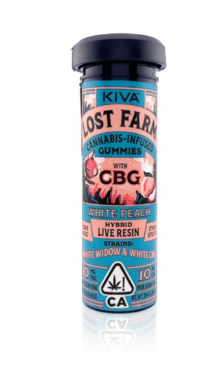 1:1 White Peach CBG x White Widow [10pk] (100mg CBG/100mg THC)