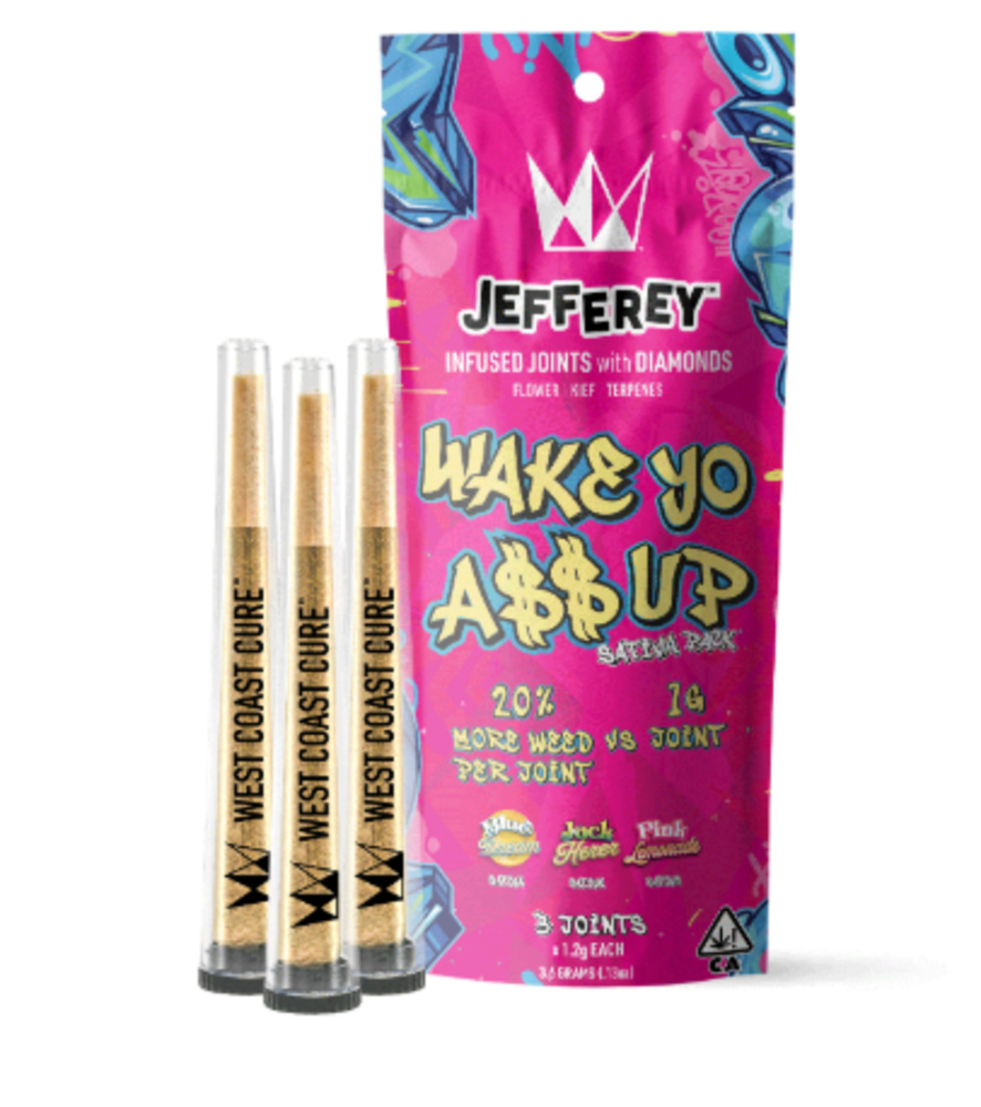 Wake Yo A$$ Up Pre-Rolls (3 x 1.2g) Wake Yo A$$ Up Pre-Rolls (3 x 1.2g)