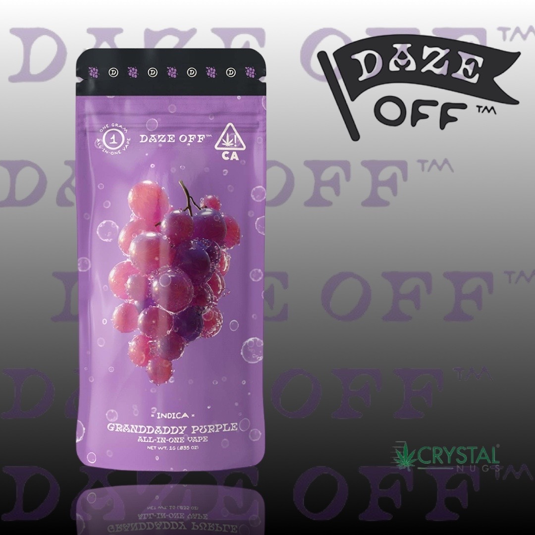 Shop Granddaddy Purple [1000mg] | Crystal Nugs Dispensary