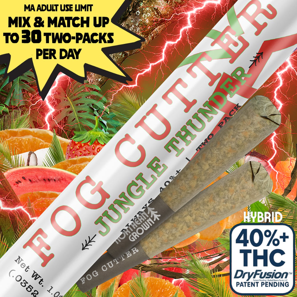 Fog Cutter - Jungle Thunder Infused Hydro Pre-Roll 0.5g 2pk (1g) product photo