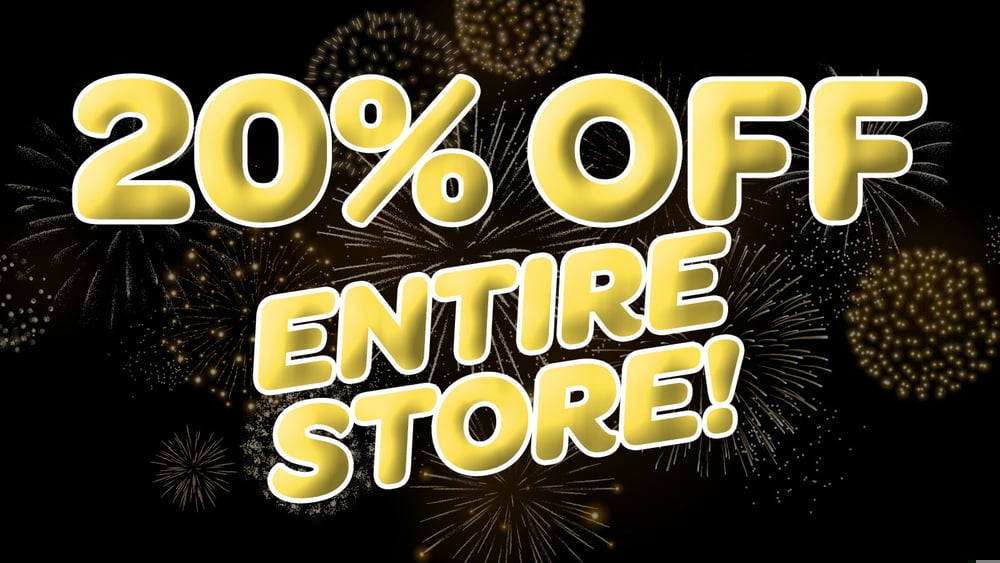 20% OFF STOREWIDE!!! special
