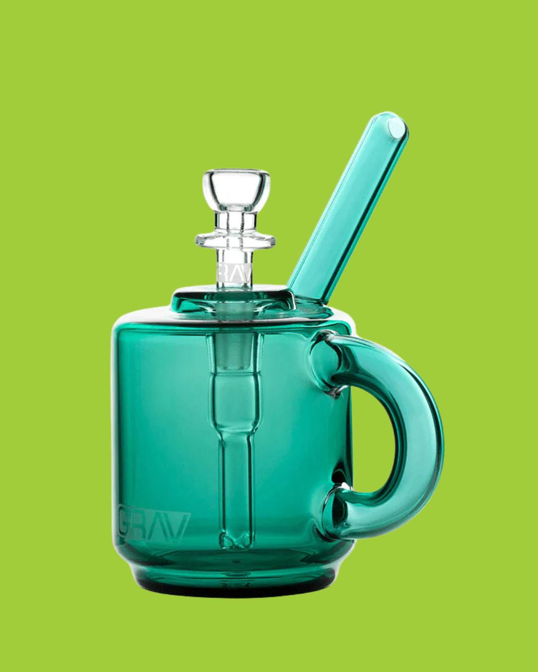 GRAV® Coffee Mug Pocket Bubbler - Lake Green