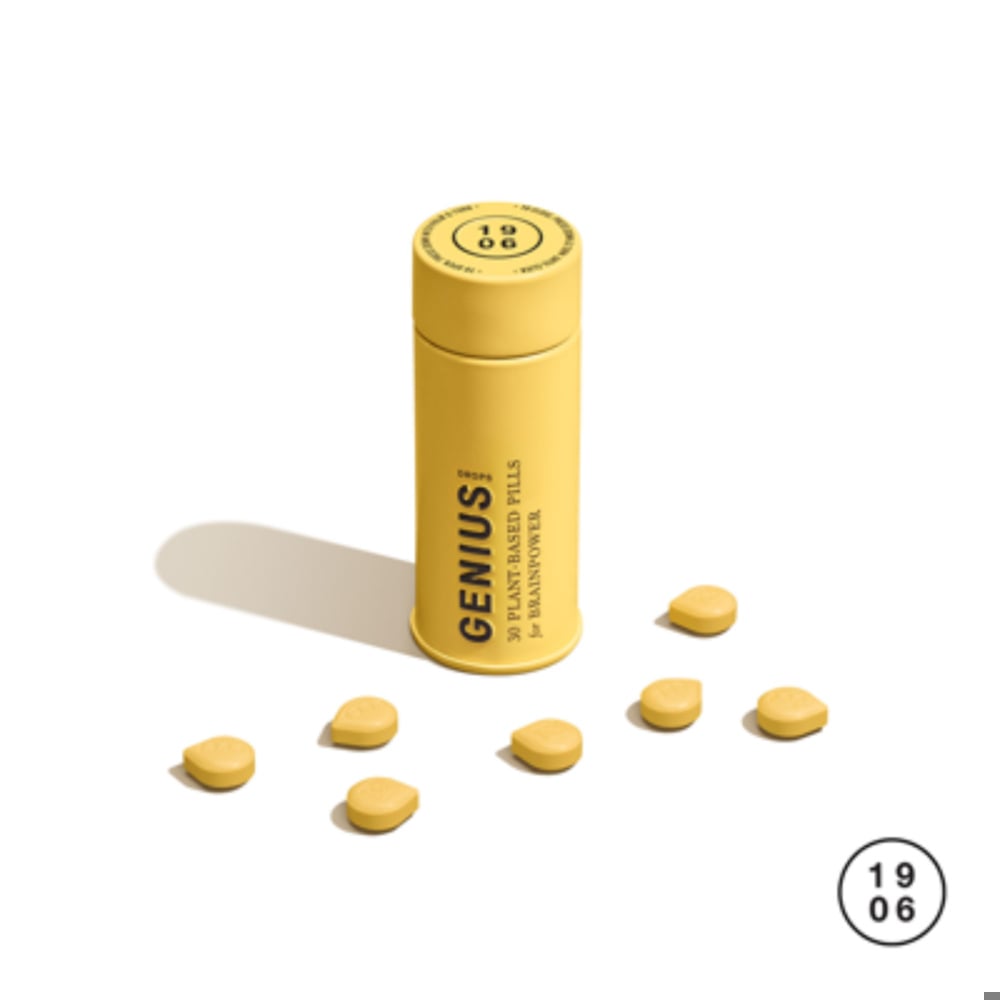 1906 | Genius Drops 2.5mg THC: 2.5mg CBD |30pk|