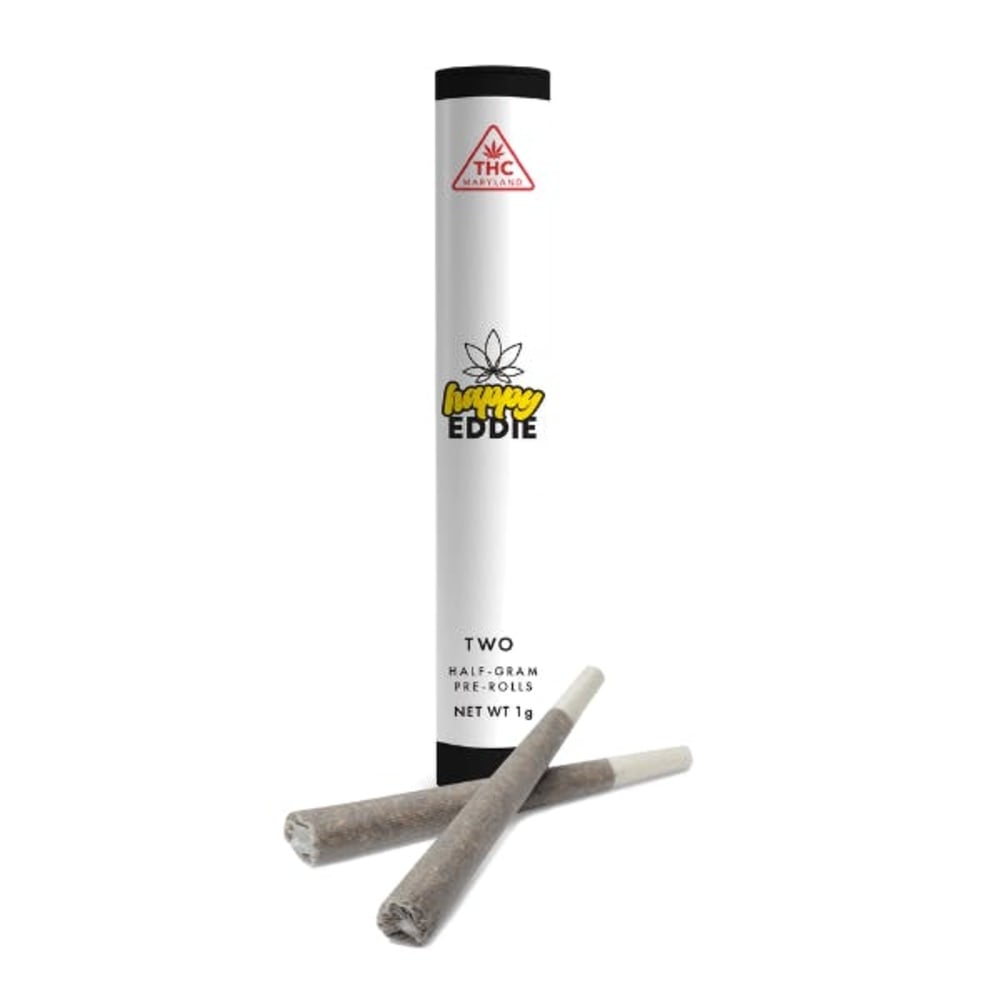 Happy Eddie | Nutty Professor Pre-Rolls [0.5g x 2]]