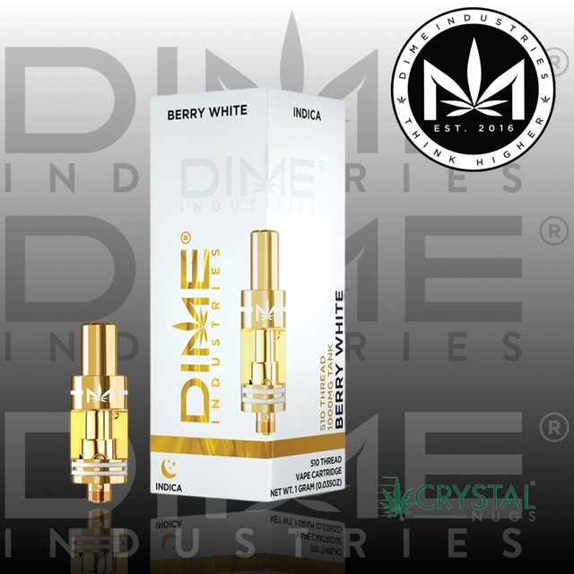 Shop Berry White 1G Tank | Crystal Nugs Dispensary Sacramento, CA