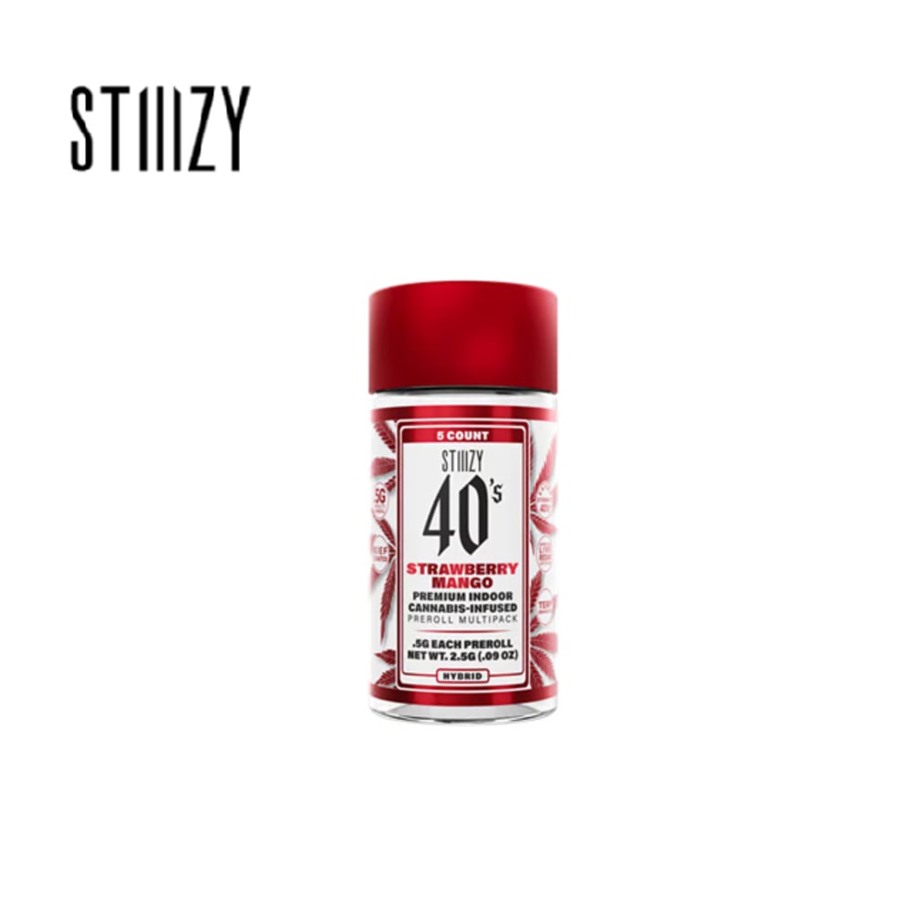 STRAWBERRY MANGO 2.5G 5 PACK INFUSED PREROLLS