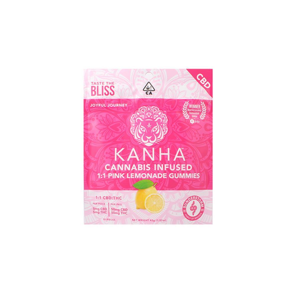 1:1 Pink Lemonade [10pk] (100mg CBD/100mg THC)