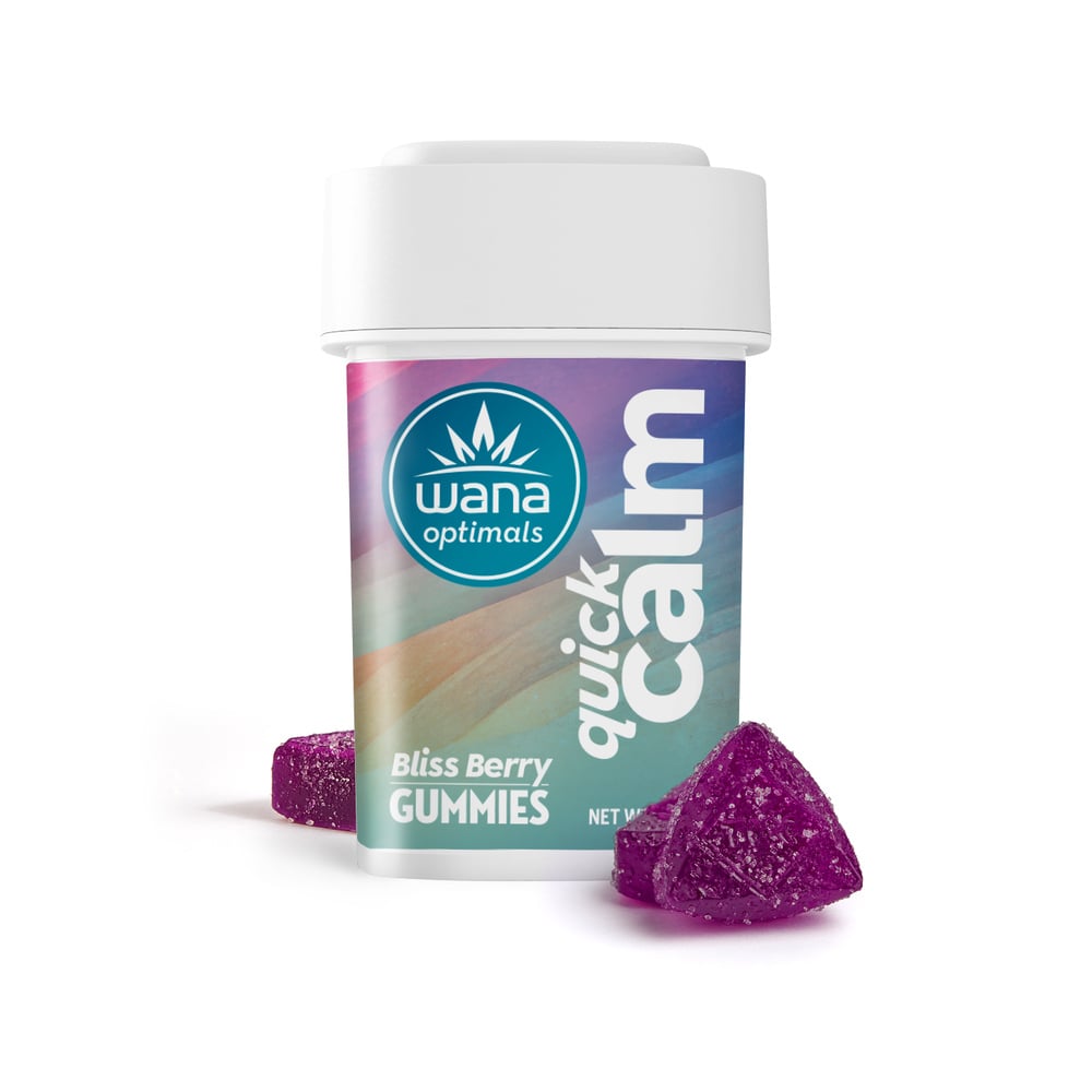 Quick Calm - Bliss Berry [10pk] (100mg CBD/100mg CBG/10mg THC/500mg L-theanine)