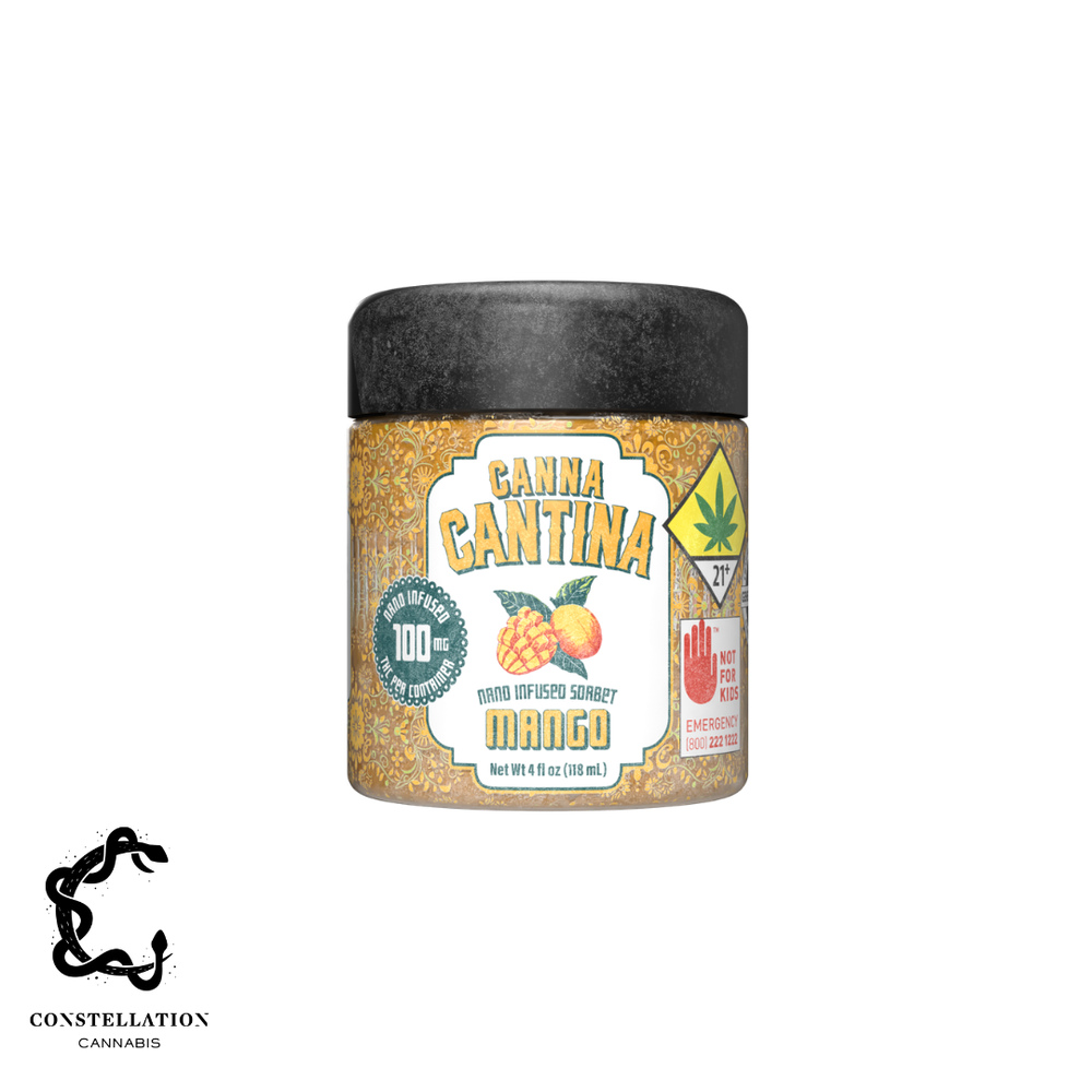 4 oz. Mango Sorbet - 100 mg THC