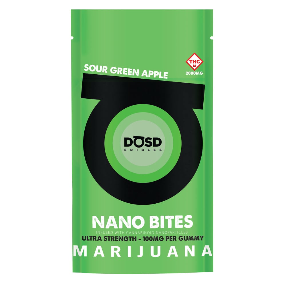2000mg Nano Bites Gummies by DOSD