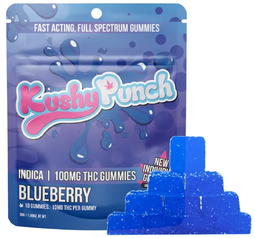 Blueberry - Indica [10pk] (100mg)